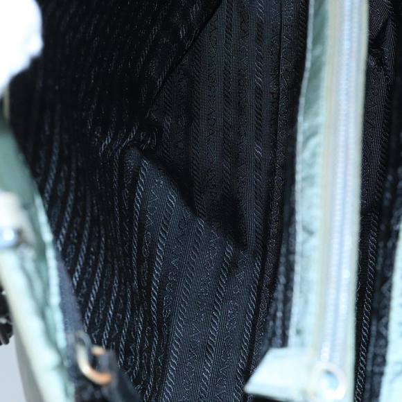 PRADA Tote Bag Nylon Gray Auth mr715 - Picture 10 of 16